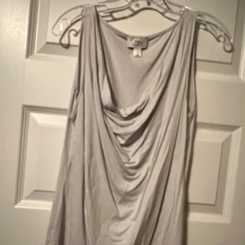 LOFT Womens Formal Scoop Neck Tank Top
